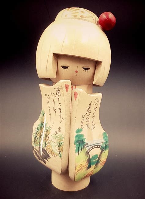 japanese vintage kokeshi doll