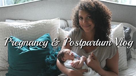 pregnancy and postpartum vlog weeks 36 39 and beyond discocurlstv youtube