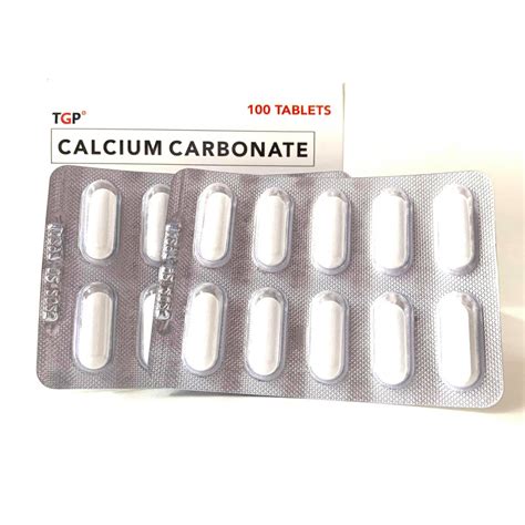Generic Calci Aid Calcium Carbonate Chewable 500mg Tablets 20s