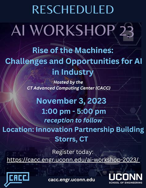 DATE CHANGE - Register Today: AI Workshop hosted by UConn’s CT Advanced