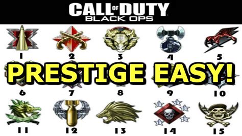 Black Ops 1 Prestige Glitch Easy 2016 Xbox One 360 In Depth Guide How