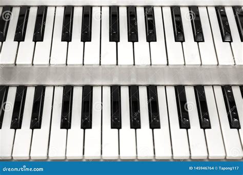 Church Organ Keys Stock Photo Image Of Electone Instrument 145946764
