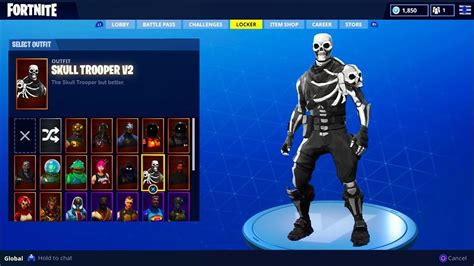 Skull Trooper Fortnite Skin Wallpapers On Wallpaperdog