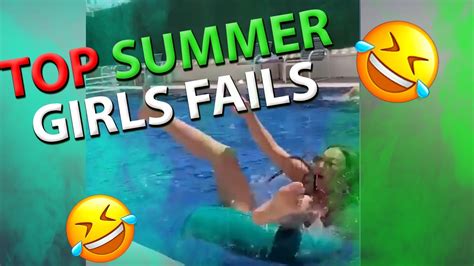 top summer girls fails 😂 try not to laugh 😂 youtube