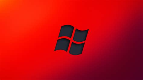 1360x768 Windows Red Logo Minimal 4k Laptop Hd Hd 4k Wallpapers Images