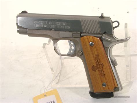 Colt Officers Model Lightweight Edition For Sale
