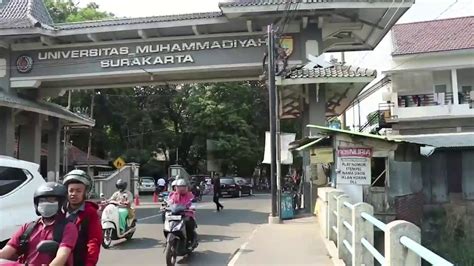 Suasana Universitas Muhammadiyah Surakarta Ums Solo Jawa Tengah Youtube