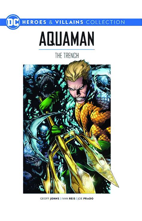 Dc Heroes And Villains Collection 08 Aquaman Trench Hc Hachette