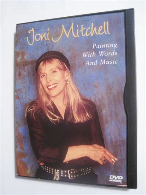 JONI MITCHELL PAINTING With Words And Music DVD 1998 Image VG 6