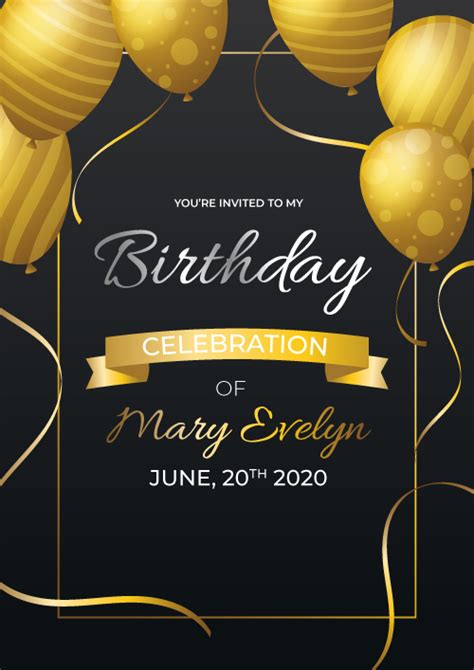 Create birthday invitation card online free. Editable Birthday Invitation Card | Create Custom Wishes