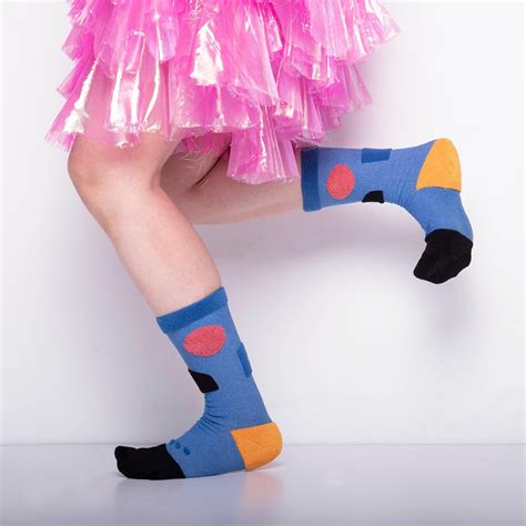 My Inner Beauty Jiwa Blue Socks Colorful Socks Unique Socks Unisex Socks Reversible