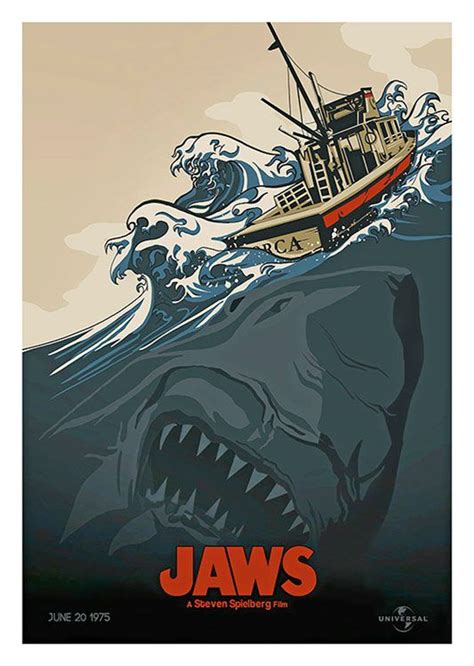 Jaws Movie Poster Available At 45x32cmthis Poster Is Printed On Matt