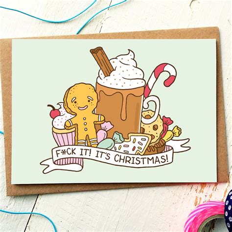 funny holiday card funny christmas card funny friend card etsy