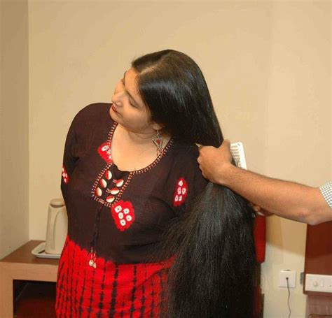 Serial Actress Sukanya Hot Thick Long Hair Back View Side View Low