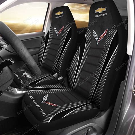 Chevrolet Corvette Car Seat Cover Set Of 2 Ver 3 Fashionspicex Shop
