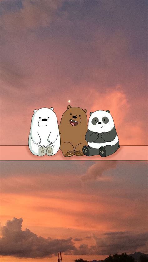 Wallpaper Iphone Wallpaper We Bare Bears Grizzly We Bare Bears