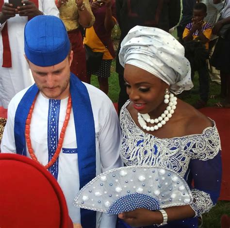 traditional marriage of a white man from us and his bride in imo photos events nigeria