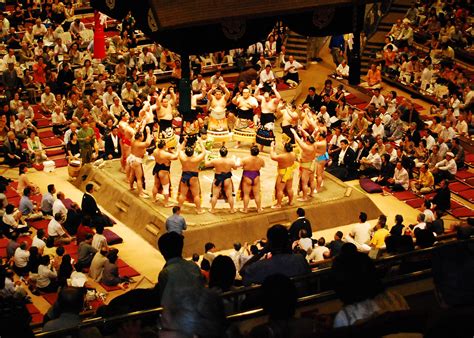 Sumo Sumo In Tokyo For Two Times In A Day Round Fighters Flickr