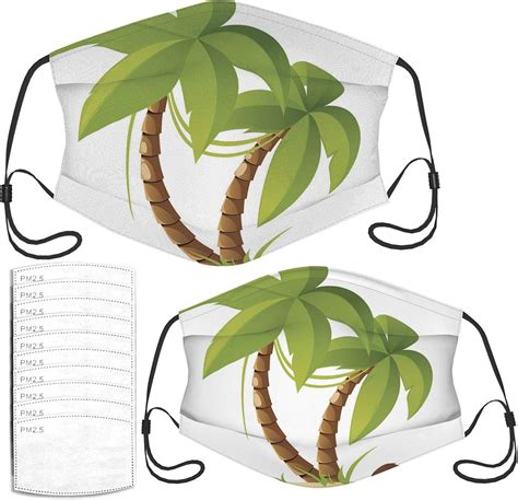 Face Mask Palm Trees Comfortable Masks For Adult Kids At Amazon Mens
