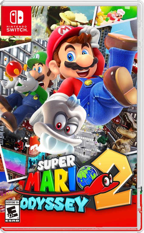 Super Mario Odyssey 2 Box Art By Shinespritegamer On Deviantart