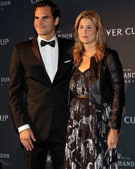 Roger Federer Wife Who Is Mirka Federer Federer Refuses To Sleep In