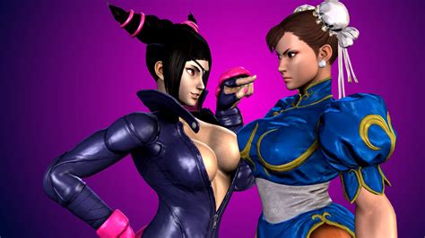 Street Fighter V 12 Juri And Chun Li By Adeptusinfinitus On Deviantart