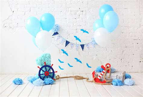 Huayi 1st Newborn Photography Backdrop For Picture Birthday Backgrounds