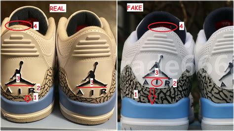 Fake jordan sites have sprung up all over the web in recent years. Real VS Fake Air Jordan 3 UNC, Quick Tips To Identify The ...