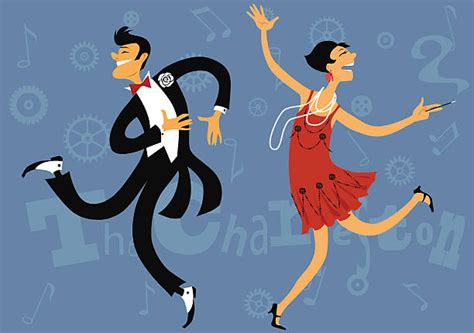 The Charleston Dance Clip Art Vector Images And Illustrations Istock