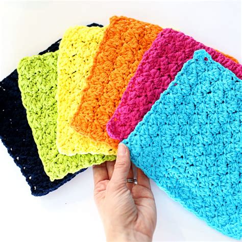 Crochet Dishcloths Sugar Bee Crafts