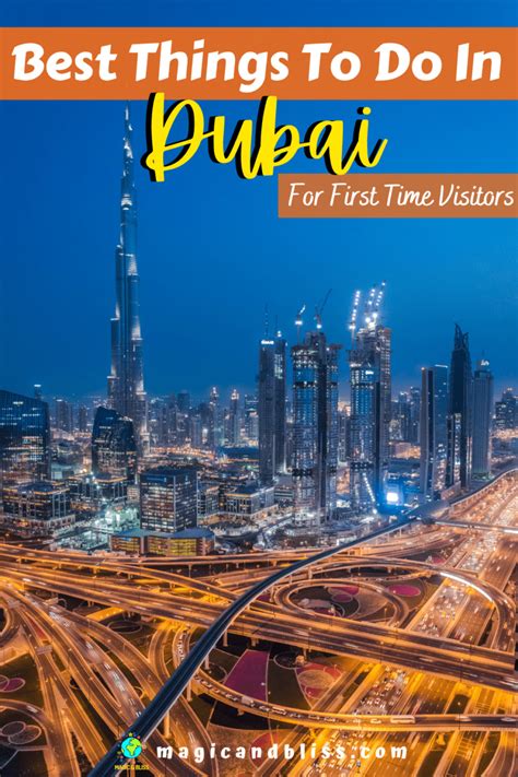 10 Best Things To Do In Dubai For First Time Travelers