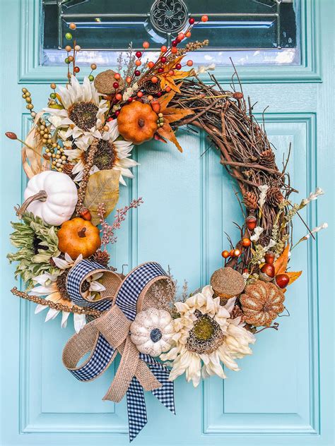 Do It Yourself Decor Beautiful Fall Wreath 🍂 Simply Taralynn