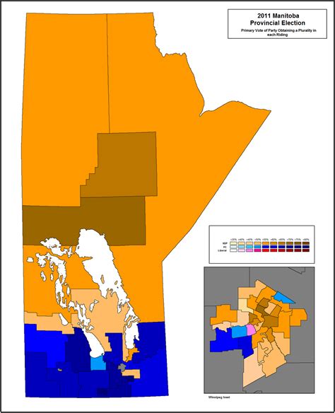 Canadian Election Atlas Manitoba 2011 Election Results