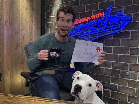 He must be right on target because he was banned on twitter. Steven Crowder on Twitter: "Tonight I'm hitting @Reddit ...