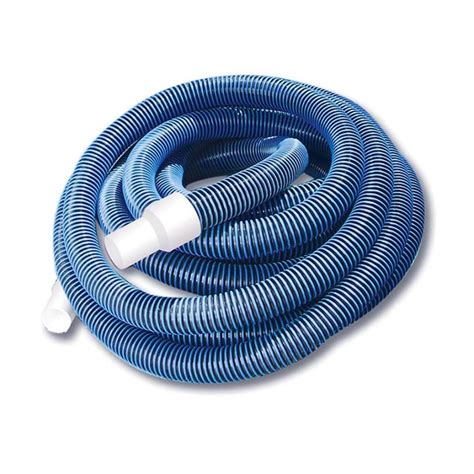 Pool Central 27 Ft Spiral Wound Eva Vacuum Hose In Blue With White