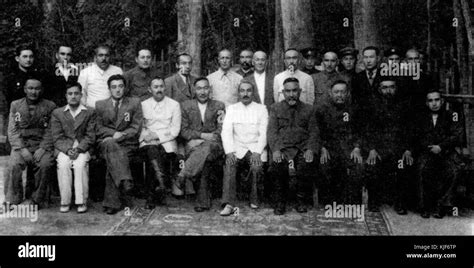 Some leaders of the Three Districts Revolution Stock Photo - Alamy