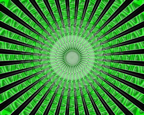 Trippy Green Vortex By Bakerzero417 On Deviantart