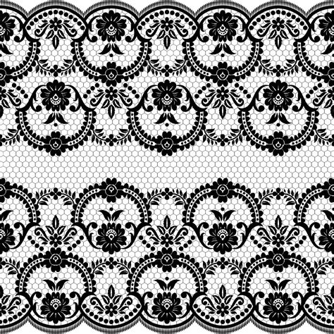 Seamless White Floral Lace Pattern 8543729 Vector Art At Vecteezy