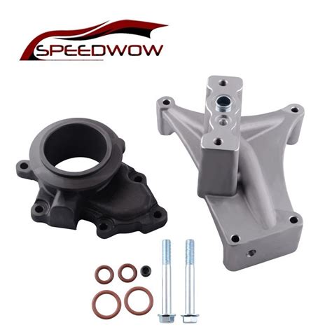 Speedwow 73l Diesel Powerstroke Ebpv Delete Kit Pedestal Exhaust