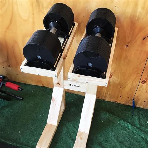Amazing DIY Dumbbell Racks For Home Gyms KAIZEN DIY GYM