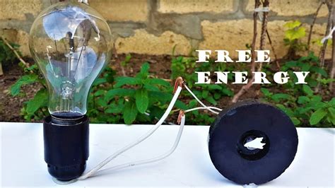 Free Energy Light Bulbs 220v Using Magnet Youtube