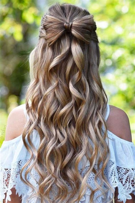 50 Gorgeous Half Up Half Down Hairstyles Perfect For Prom Or A Formal