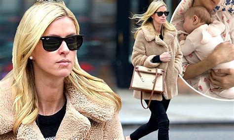 Nicky Hilton Bundles Up In Faux Fur After Revealing Her Daughters