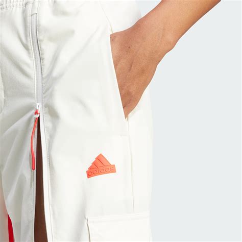 Adidas Dance All Gender Versatile Woven Cargo Pants White Adidas Lk