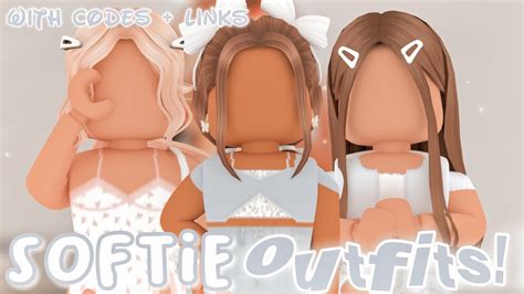 Aesthetic Roblox Soft Girl Outfits With Codes Links Youtube