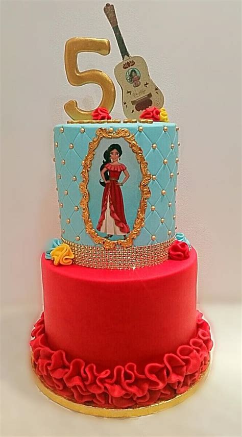 Elena Of Avalor Cake Decorated Cake By Gabriela Doroghy Cakesdecor