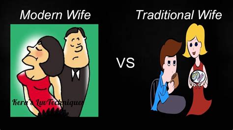 Modern Wife Vs Traditional Wife Youtube