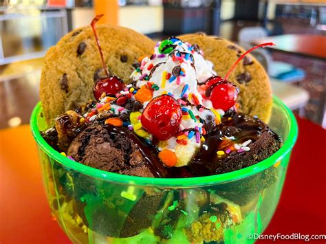 You Might Be Intimidated By Disney Worlds Giant Ice Cream Sundae The