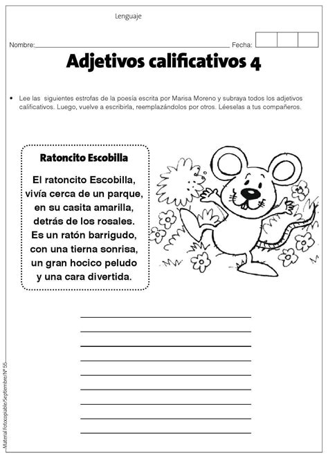 Adejtivoscalificativosme Learning Sight Words Spanish Reading