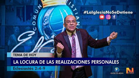 La Locura De Las Realizaciones Personales Ministerio Internacional El